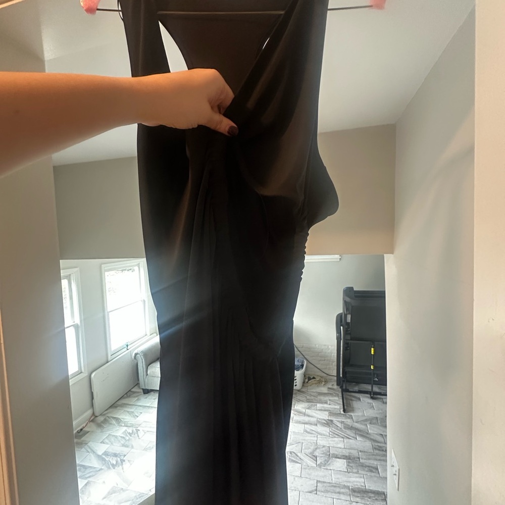 Zara Black Shimmer Top